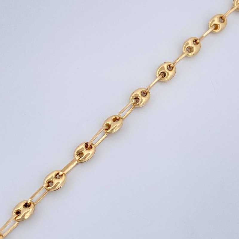 Bracelet GC 2.25gr / 7.7in / 18K Yellow Gold &