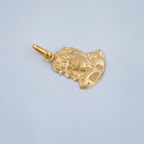Dije Rostro Cristo 0.7gr / 2.2cm / Oro Amarillo 18K &