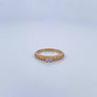 Churumbela Ring Solitaire 2.25gr / Size 5 1/4 / 18K Gold &