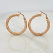 Candongas Mary 2.7 g / 1 1/4 in Oro Rosa 18K