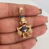 Pendant Duck Money Bag 5.6 g / 1 1/2 in 18K Yellow Gold