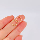 Candongas Aro 0.45 g / 1/2 in Oro Amarillo 18K