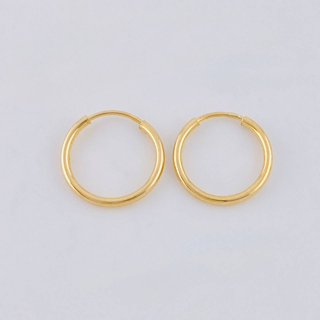 Candongas Aro 0.45 g / 1/2 in Oro Amarillo 18K