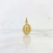Pendant Virgin of Guadalupe 0.3 g / 1/2 in Yellow Gold 18K