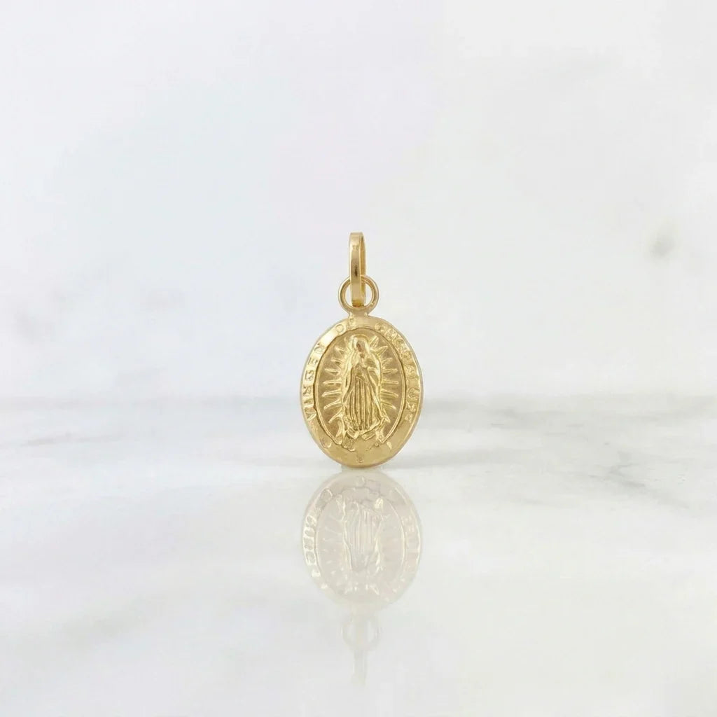Dije Virgen De Guadalupe 0.4 g / 3/4 in Oro Amarillo 18K