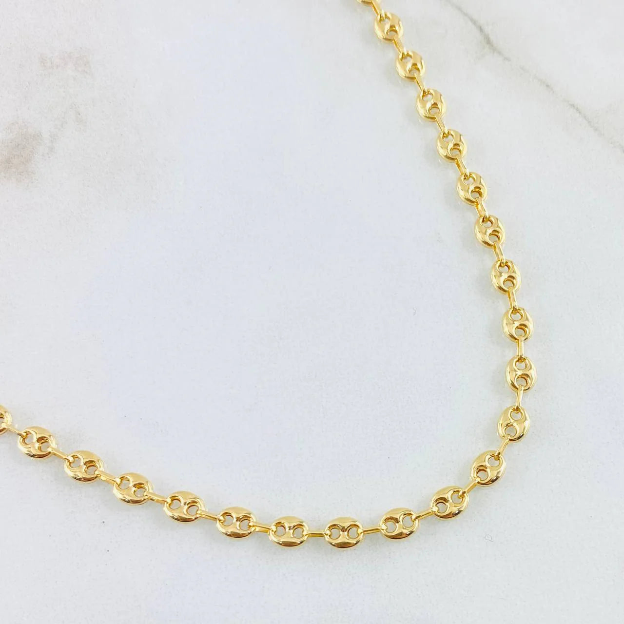 Cadena Gucci 5.2gr / 15 3/4 in / 4.1mm Oro Amarillo 18K ©