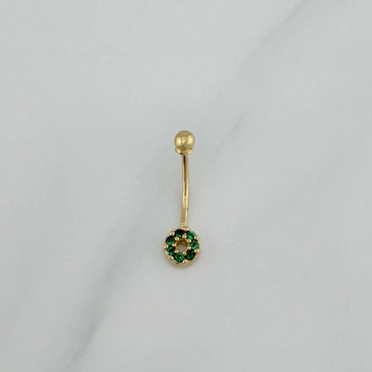 Navel Piercing Circle 0.6 g / 3/4 in 18K Yellow Gold