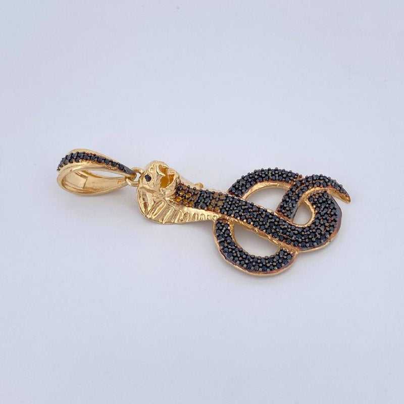 Pendant Royal Cobra 6.25gr / 2.0in / 18K Gold +0$