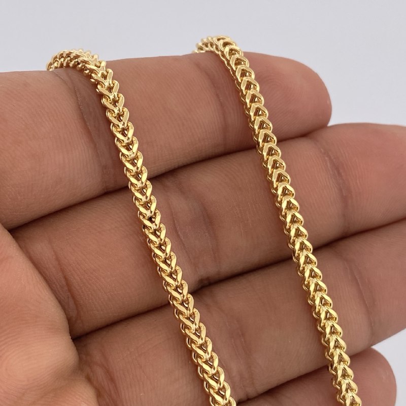 Franco Chain 15.8gr / 26 1/4 in / 18K Gold +3 $