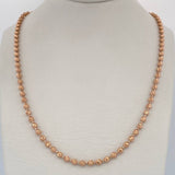 Cadena Militar 19.65gr / 70.5cm / Oro Rosa 18K &