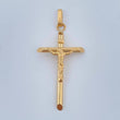Dije Cruz Cristo 2.1gr / 1 3/4 in / Oro Amarillo 18K &