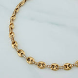 Tobillera GC 7.8gr / 10 in / Oro Amarillo 18K %