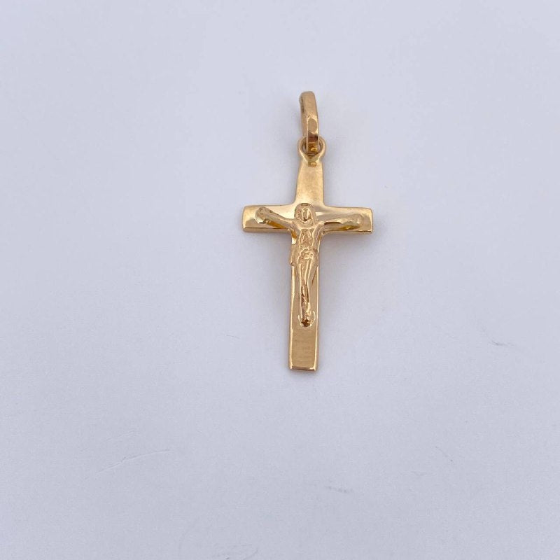 Pendant Christ Cross 1.35gr / 3cm / 18K Gold &