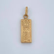 Dije One Dólar 0.6gr / 3/4 in / Oro Amarillo 18K &
