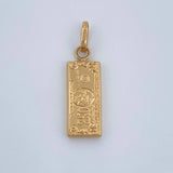 Dije One Dólar 0.6gr / 3/4 in / Oro Amarillo 18K &