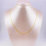 Cadena China 2.75g / 18 in / 1.2mm Oro Amarillo 18K
