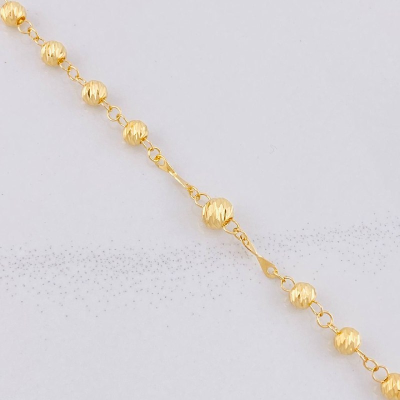 Miraculous Virgin Rosary 10g / 24 in / 4mm Yellow Gold 18K