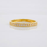 Channel Ring 1.65g / T7 Yellow Gold 18K