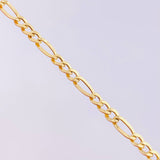 Pulso Fígaro 2.5g / 7 3/4 in / 4.4mm Oro Amarillo 18K