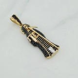 Dije Santa Muerte 6.5 g / 1 3/4 in Tres Oros 18K