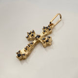 Dije Cruz 1.4gr / 1 in / Oro Amarillo 18K &