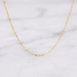 Flat Mariner Chain 2.2 g / 19 3/4 in / 1.6 mm 18K Yellow Gold