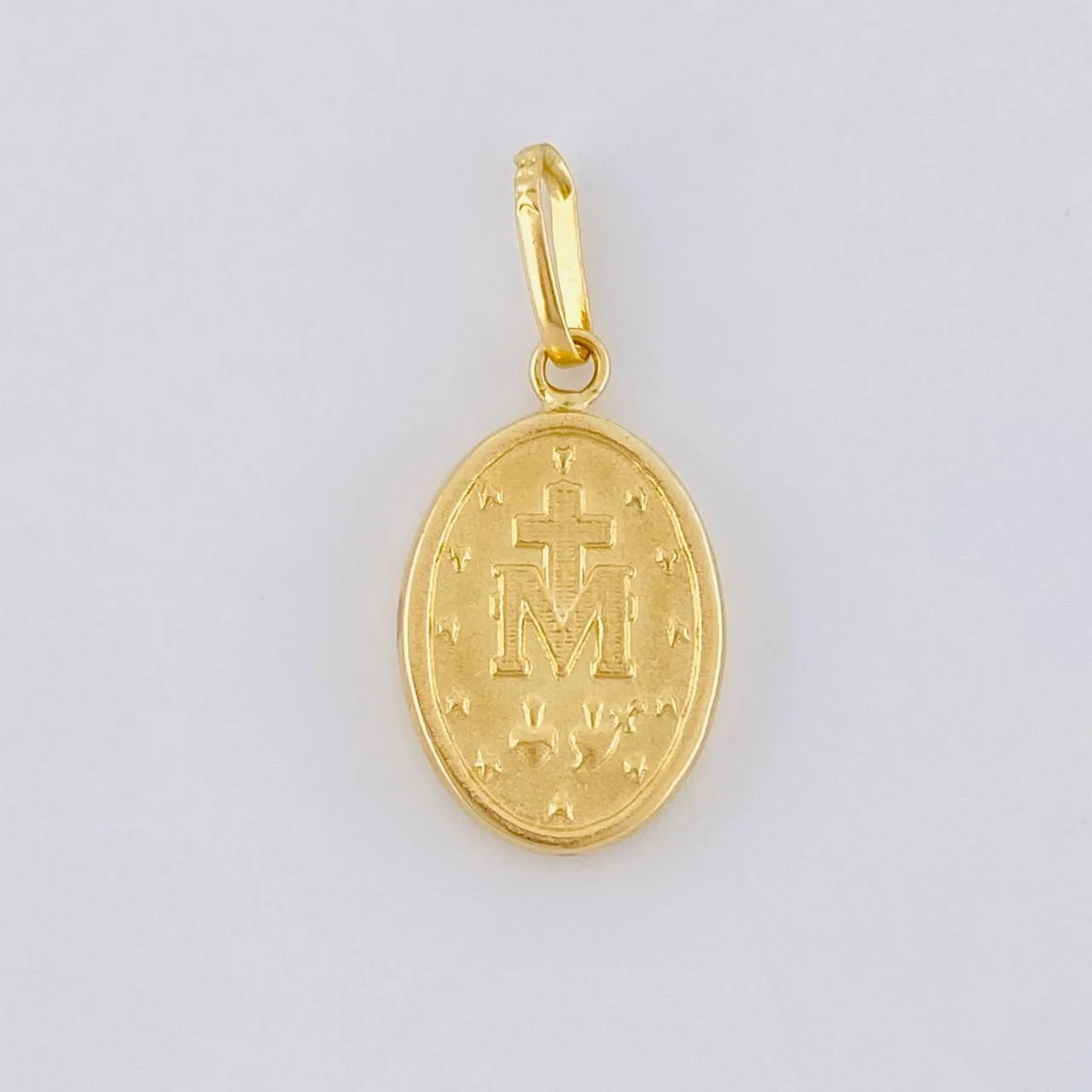 Dije Virgen Milagrosa 0.7g / 3/4 in Oro Amarillo 18K