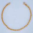 Rope Bracelet 3.05gr / 8in / 18K Gold +3$
