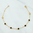 Clover Bracelet Classic Link 3.2 g / 8 1/2 in / 4.15 mm 18K Yellow Gold