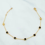Clover Bracelet Classic Link 3.2 g / 8 1/2 in / 4.15 mm 18K Yellow Gold