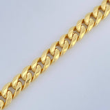 Cuban Bracelet 6.1gr / 8in / Yellow Gold +1 14K Italy $