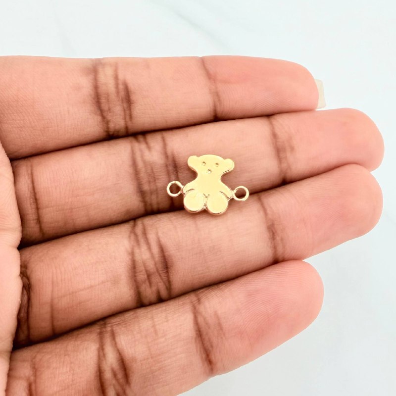 Charm Bear 0.55 g / 3/4 in Yellow Gold 18K