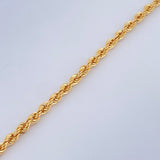 Rope Bracelet 3.05gr / 8in / 18K Gold +3$