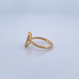 Olive Ring 1.5gr / Size 5 3/4 / 18K Gold &