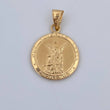 Pendant Guardian Angel 1.2gr / 1in / 18K Gold &