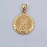 Pendant Guardian Angel 1.25gr / 1in / 18K Gold +0$