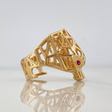 Anillo Pantera 11.75 g / T9 1/2 Oro Amarillo 18K