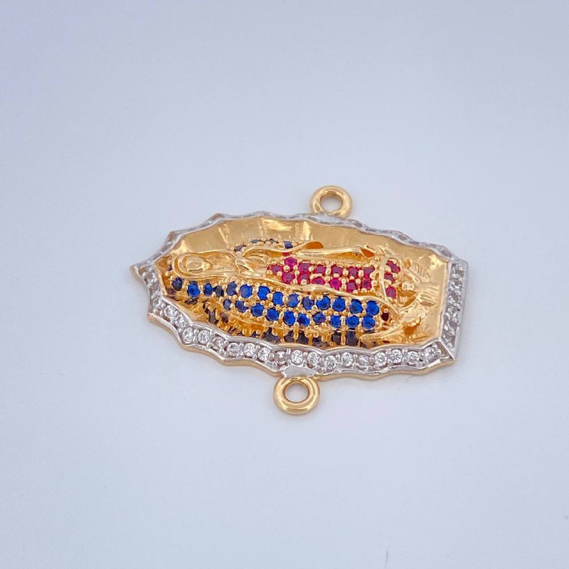 Charm Virgin Guadalupe 4.35gr / 1.0in / 18K Gold +0$