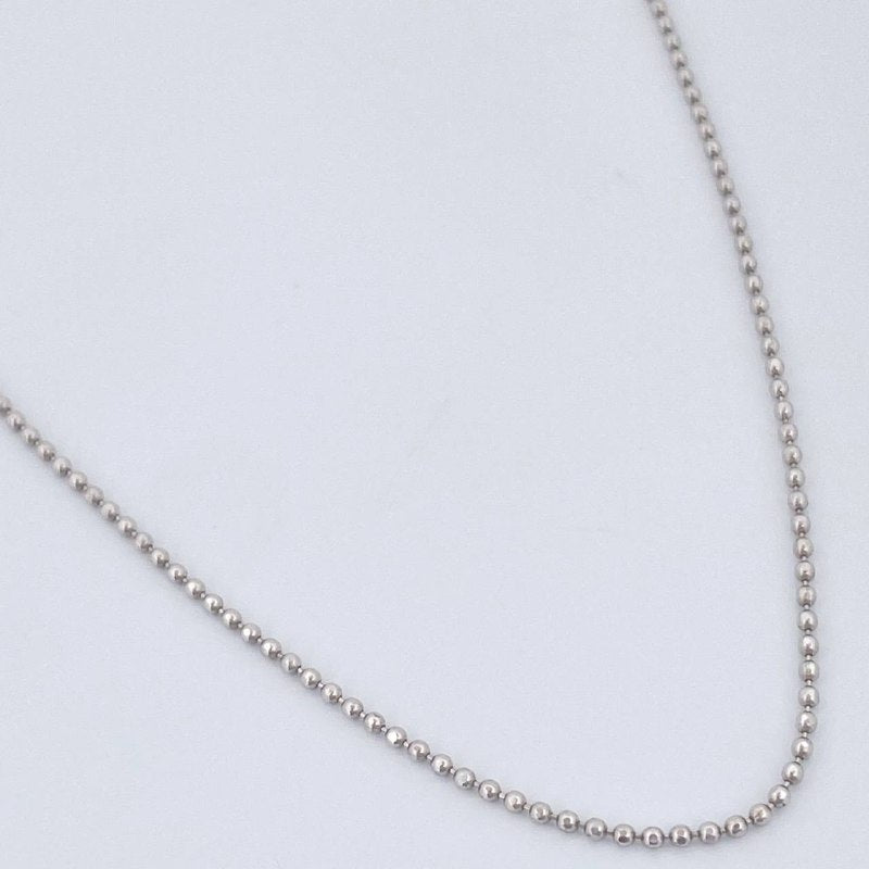 Cadena Militar 2.7gr / 23 3/4 in / Oro Blanco +3 18K %