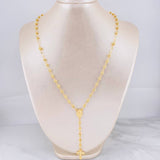 Miraculous Virgin Rosary 10g / 24 in / 4mm Yellow Gold 18K