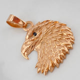Pendant Eagle 3.7 g / 1 1/2 in 18K Rose Gold