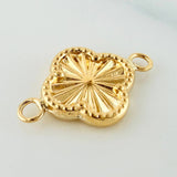 Clover Charm 0.6 g / 3/4 in 18K Yellow Gold