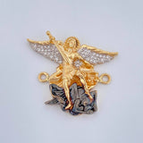 Charm San Miguel 8.45gr / 1.1in / Three 18K Golds $