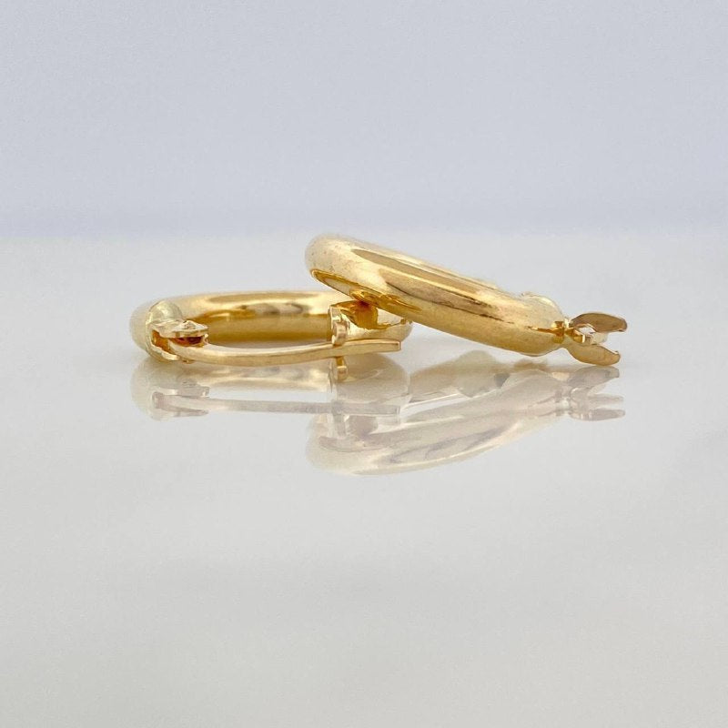 Candongas Boni 1.35 g / 1/2 in Oro Amarillo 18K