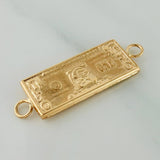 Charm One Dollar 0.9gr / 1 in / 18K Yellow Gold %