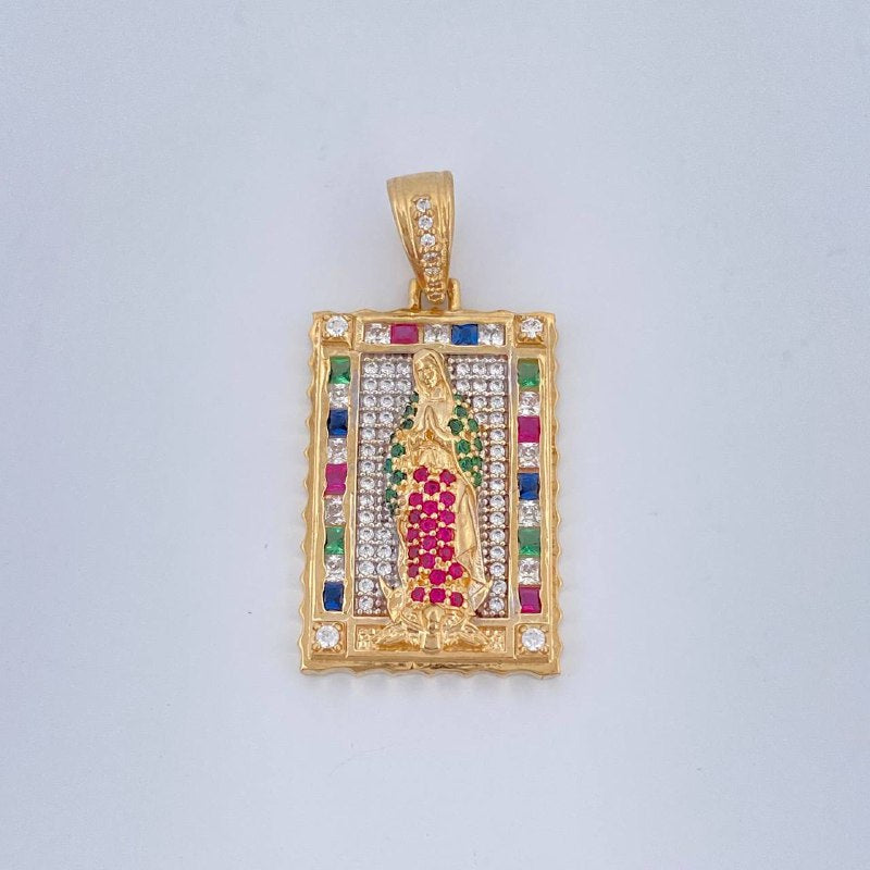 Dije Virgen Guadalupe 7.15gr / 3.5cm / Oro Amarillo 18K $