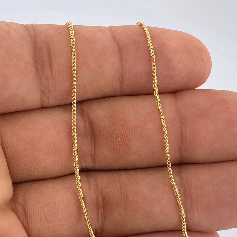 Cadena Franco Especial 3.85gr / 23 3/4 in / Oro Amarillo +3 18K %