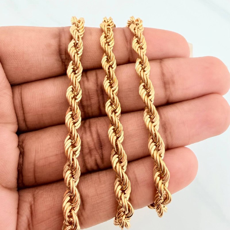 Cadena Lazo 14.15 g / 23 1/2 in / 4.15 mm Oro Amarillo 18K