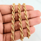 Cadena Lazo 14.15 g / 23 1/2 in / 4.15 mm Oro Amarillo 18K