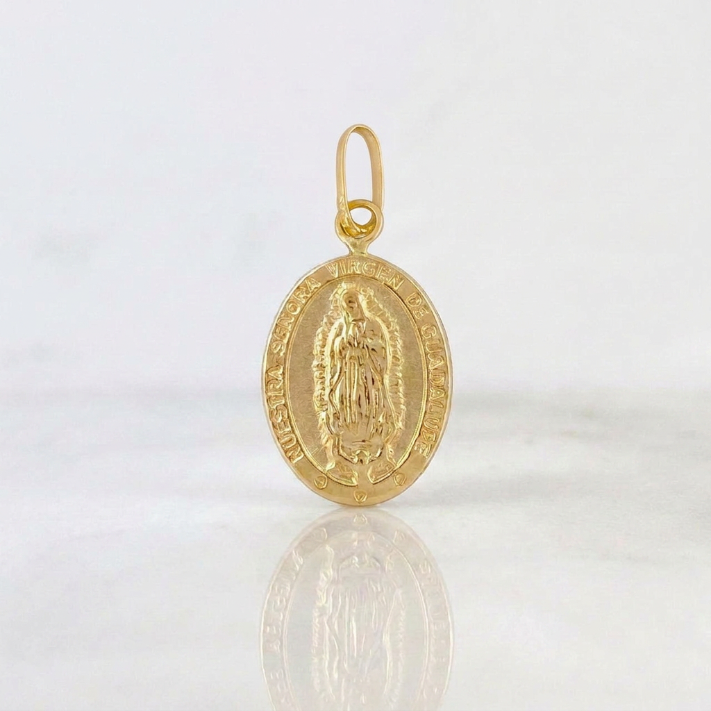 Dije Virgen de Guadalupe 0.95 g / 1 in Oro Amarillo 18K